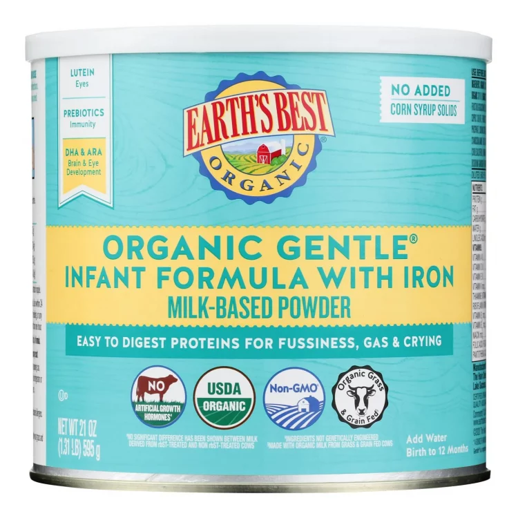 Shop Earth’s Best Organic Gentle Infant Formula at Cozy Farm
