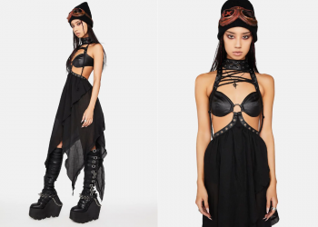 Women Cyberpunk clothes and outfits fashion