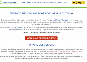 Benefits of VST Music Program for Dementia Patients