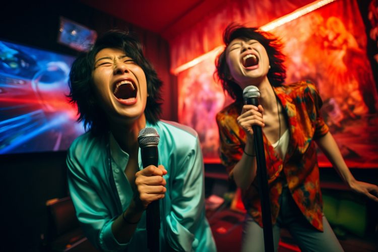 Karaoke in Gangnam, Seoul