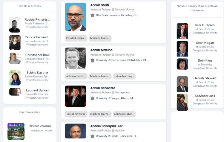 Finding Your PhD Advisor Made Easy with UniversityCube