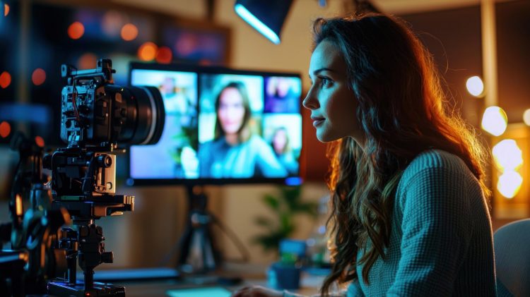 What is a webcam studio?