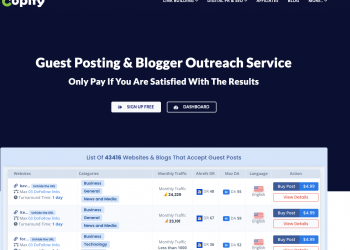 Guest blog post services process with link building, content syndication, link insertion, and SEO strategies for improved online visibility and brand exposure