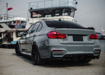 Paktechz Carbon Fiber Front Lip for BMW XM: Lightweight Aerodynamic Excellence