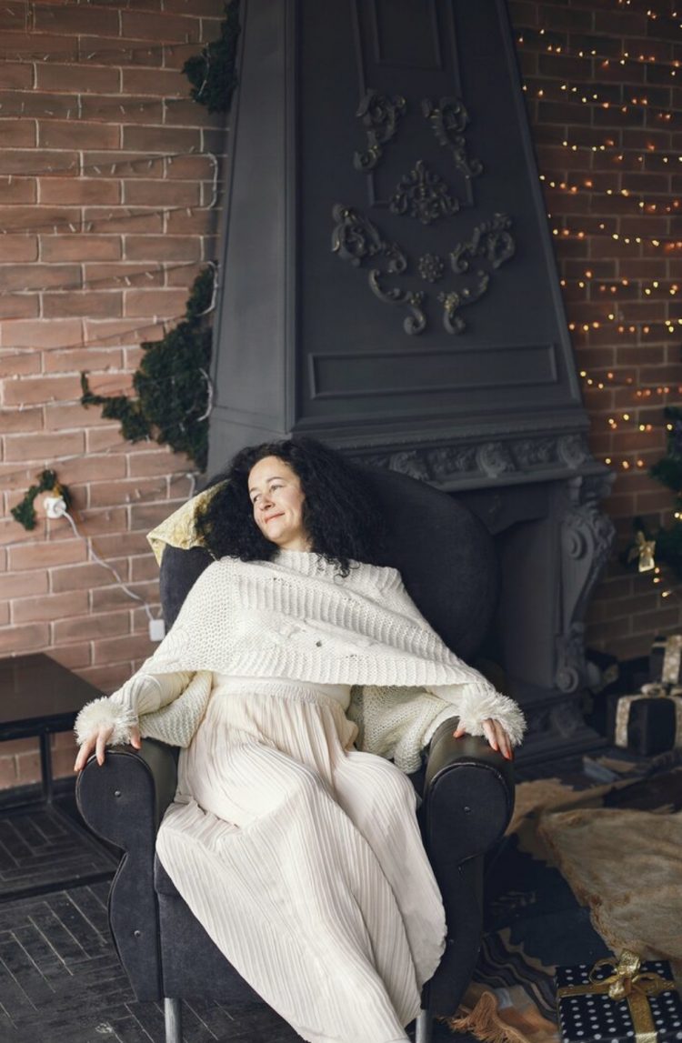 Winter Lounge Dresses as the Centerpiece of a Cozy Capsule