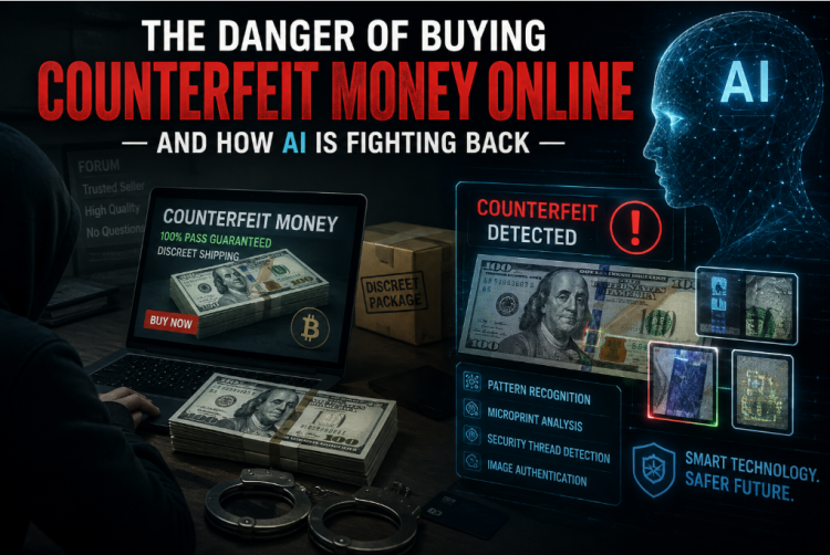 The Danger of Buying Counterfeit Money Online — and How AI Is Fighting Back