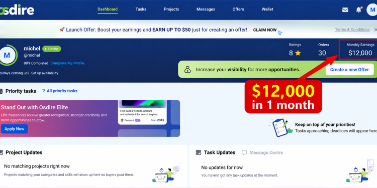Osdire.com: A Global Freelance Marketplace Connecting Talent with Opportunity